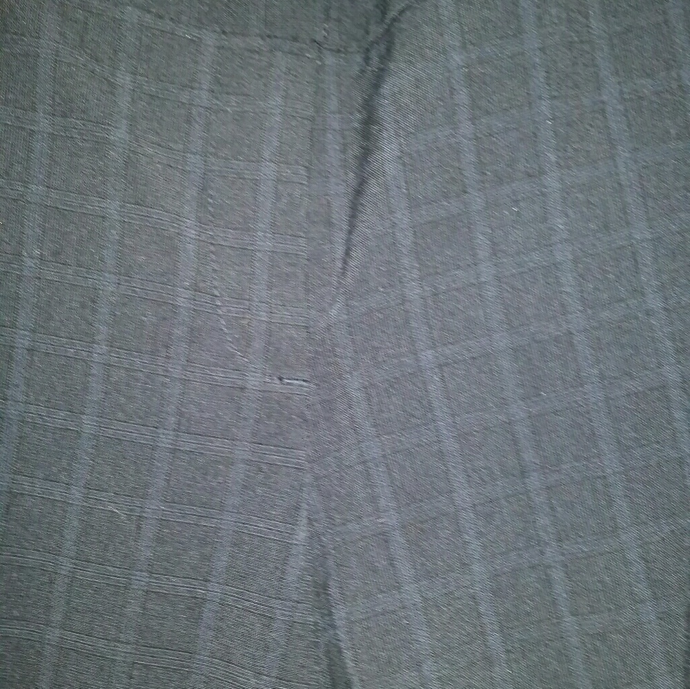 Navy with light blue checkered dress pants
